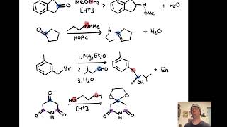 Nucleophilic Additions to Ketones and Aldehydes  LTQ 61 Spring 2024 [upl. by Ainet]