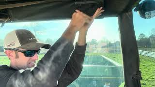 John Deere 4440 Speaker Replacement 🔊 🔊 🔈tractorjohndeeretractorjohndeerefarmingagriculture [upl. by Jackelyn]