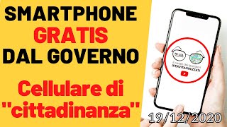 SMARTPHONE GRATIS DAL GOVERNO BONUS TELEFONINO KIT DIGITALIZZAZIONE 2021 ANCHE CON RDC REQUISITI [upl. by Atineb748]