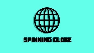 Spinning Globe After Effects Tutorial [upl. by Osher]