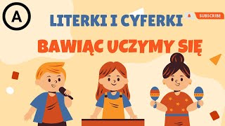 Literki i cyferki Uczymy się u babci i dziadka  Bajka edukacyjna dla dzieci Litera A [upl. by Kruger628]