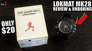 LOKMAT MK28 REVIEW 12 Months Battery Life Is This Really Smartwatch [upl. by Grefer]