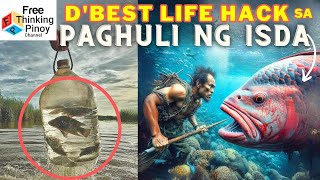 Lokong paraan PARA HUMULI NG ISDA  Crazy Ways to catch fish [upl. by Anelet]