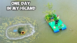 One Day In M4 Tech Floating Island  ദ്വീപിൽ ഒരു പകൽ  M4 Tech [upl. by Ck]