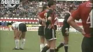 River Plate 0 vs Newells 5 Clausura 1992 Castrilli expulsa 4 jugadores de River FUTBOL RETRO TV [upl. by Ifen]