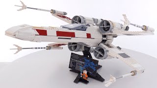 LEGO Star Wars Ultimate Collector Series XWing 2023 fan review Many small flaws no deal breakers [upl. by Clougher]