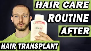 Recommended Hair Care Routine after Hair Transplant for Healthy Hair [upl. by Vizza]