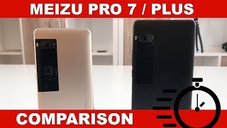 Meizu Pro 7 Helio P25 vs Pro 7 Plus Helio X30 [upl. by Laet]