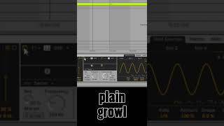 plain growl ableton wavetable [upl. by Elbart]