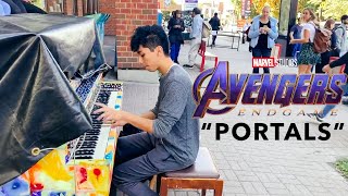 Portals  Avengers Endgame Piano Street Performance [upl. by Kwapong693]