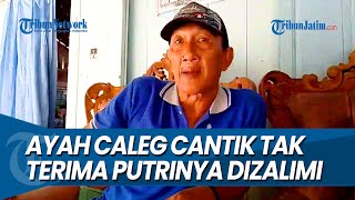 TAK TERIMA PUTRINYA DIZALIMI Ayah Caleg Cantik dari PKB di Sampang Ikut Protes [upl. by Schouten]