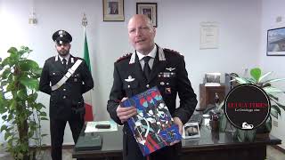 Lucca  Il colonnello Arturo Sessa presenta il calendario Carabinieri 2025 [upl. by Richardo]