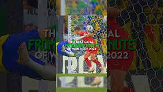 The best goal from every minute of World cup 2022  part 1 [upl. by Terese]