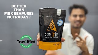 📌 Asitis Creatine Monohydrate Review  Creatine konsa best hai [upl. by Tilla]