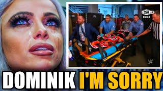 TRAGEDY STRIKES💔 LIV MORGAN TEARS UP AFTER DOMINIK MYSTERIO GETS SHOT DURING HOME INVASION [upl. by Clarence]