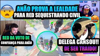 😱ANÃO PROVA LEALDADE S3QUESTRANDO CIVIL😱RED LIGA PARA DELEGA😱DELEGA NÃO ACREDITOU😱GTA RP [upl. by Ingeberg935]