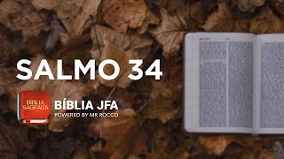 SALMO 34  Bíblia JFA Offline [upl. by Krum826]