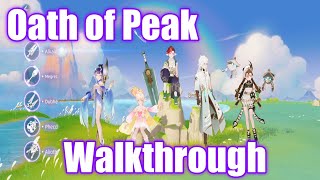 Oath of Peak  Gameplay and Characters Walkthrough [upl. by Shih411]