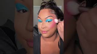 Easy LastMinute Halloween Graphic Pop Look  JCat Beauty  ibeatthatface [upl. by Reffineg]