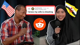 Bruneians Read Reddit Stories Cheating 🤢  Bah Cerita Eh Ep 9 [upl. by Rennug]