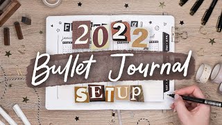 My 2022 Bullet Journal Setup [upl. by Nylesoj]