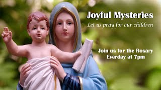 Rosary  Joyful Mysteries  Prayer  Mother Mary18 November 2024 [upl. by Eidua]