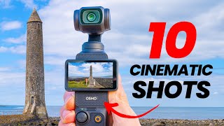 10 PRO CINEMATIC Shots For Your DJI POCKET 3  DJI Osmo Pocket 3 Tips For Beginners [upl. by Alamaj866]