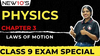 311024  9TH  PHYSICS  CHAPTER 3  REVISION  LAWS OF MOTION  NEHA MISS [upl. by Prady]