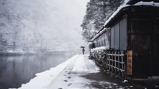 Walking in the Snowfall ARASHIYAMA KYOTO JAPAN  4K ASMR  Beautiful Snow in Kyoto [upl. by Klara207]