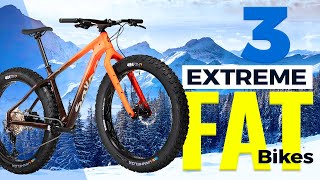 3 Extreme Fat Bikes for Winter Riding [upl. by Neellok]