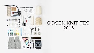 GOSEN KNIT FES 2018 [upl. by Farlay467]