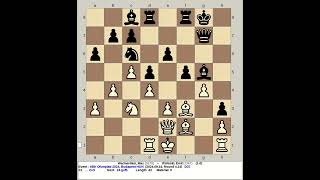 Warmerdam Max vs Risteski Emil  45th Chess Olympiad 2024 Budapest Hungary [upl. by Osanna344]