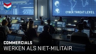 Werken als nietmilitair  Defensie burger commercial [upl. by Asare459]