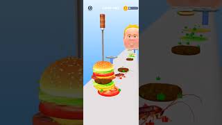 XXL Sandwich 🍔 Make Extra Large Hamburger Cheese Burger part 1852 xxlsandwich viral shortsvideo [upl. by Inaj]