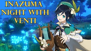 Inazuma Night with Venti Genshin Venti ASMR Roleplay Listener x Venti Romantic [upl. by Krissie]