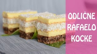 Obavezno probajte ove odlične Rafaelo kocke Svi traže recept [upl. by Edlihtam496]