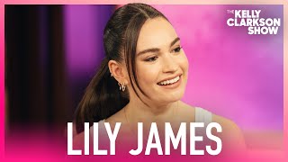 Lily James Wants To Make A Movie About Grandmother Who Escaped Nazi Occupied France [upl. by Enowtna473]