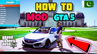 How to Mod Gta 5 in 2024  How to Install Mods on Gta 5 pc  2 STEP [upl. by Will]