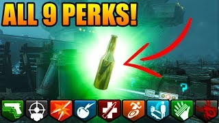 FREE DIY PERKAHOLIC All 9 Perks NO Gobblegums Origins Remastered DLC 5 Tips amp Tricks [upl. by Linehan798]