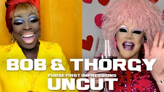 Purse First Impressions Uncut  Bob The Drag Queen amp Thorgy Thor  RPDRUK S2 EP5 [upl. by Elay]