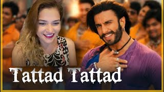 MEXICAN GIRL Reacts to TATTAD TATTAD Song  Ranveer Singh [upl. by Reffotsirk]