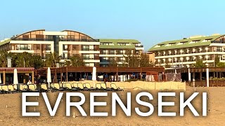 SIDE EVRENSEKI HEUTE Strand Meer Hotels Türkei im Winter antalya side türkei [upl. by Robers397]