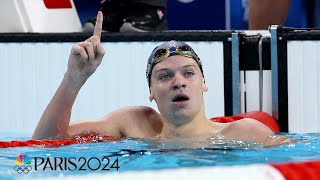 Leon Marchand shows his ELITE class by winning men’s 200m butterfly  Paris Olympics  NBC Sports [upl. by Hawley]