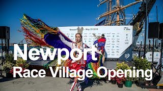 Newport Race Village is open  Volvo Ocean Race [upl. by Wiedmann]