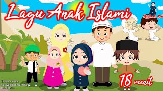 Lagu Anak Islami  sholawat badar aku mau ke Mekkah 5 rukun Islam Allahul kaafi nama nama nabi [upl. by Aicilat467]