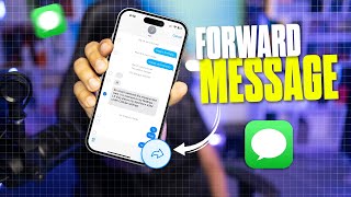 How to Forward Text Messages on iPhone  Send Messages to Another Contact [upl. by Gurevich]