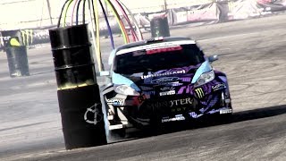 Ken Block amp Cia  Gymkhana 6 Grids Final European Madrid 2013 [upl. by Sitelc335]