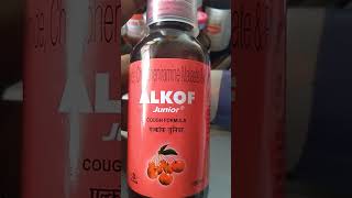 Alkof Junior Cough Formula Syrup  Alkof Junior Cough Formula Syrup Used  Dextromethorphan Used [upl. by Anned795]