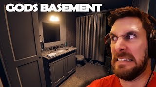 Can I Excape This Madness  GODS BASEMENT Part 2 [upl. by Nirag]