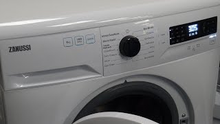 Zanussi ZWF845B4PW  ZWF825B4PW 1400 Spin 8Kg Washing Machine [upl. by Gentry]